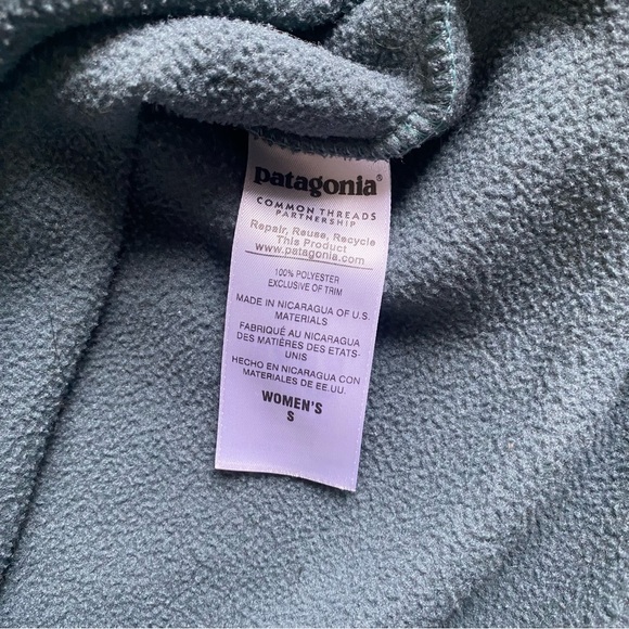 Patagonia Synchilla Snap-T Fleece Pullover Lightweight Women’s Size Small - Picture 5 of 9